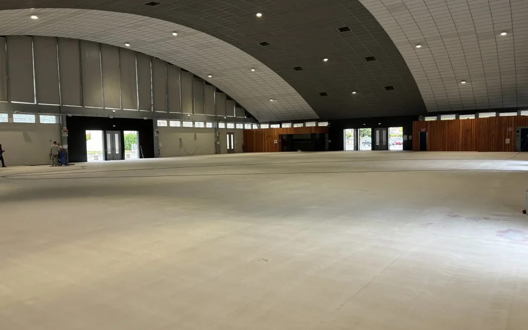 Rénovation du sol de la Halle Jean Baylet à Valence d’Agen