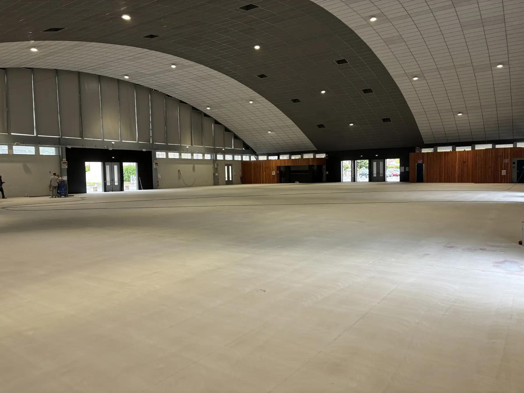 Rénovation du sol de la Halle Jean Baylet à Valence d’Agen