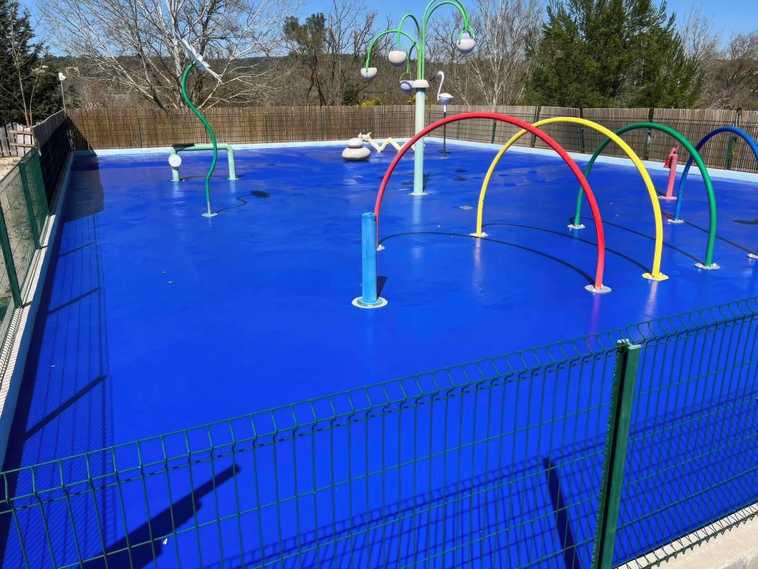 Rénovation d’une aire de jeux d’eau dans les Bouches-du-Rhône